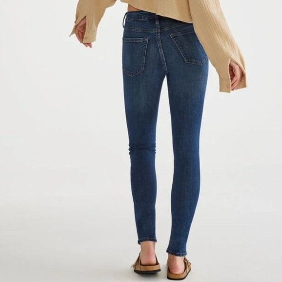 NWT Aeropostale Premium Seriously Stretchy High-Rise dark wash Jegging size 2R - Picture 4 of 8